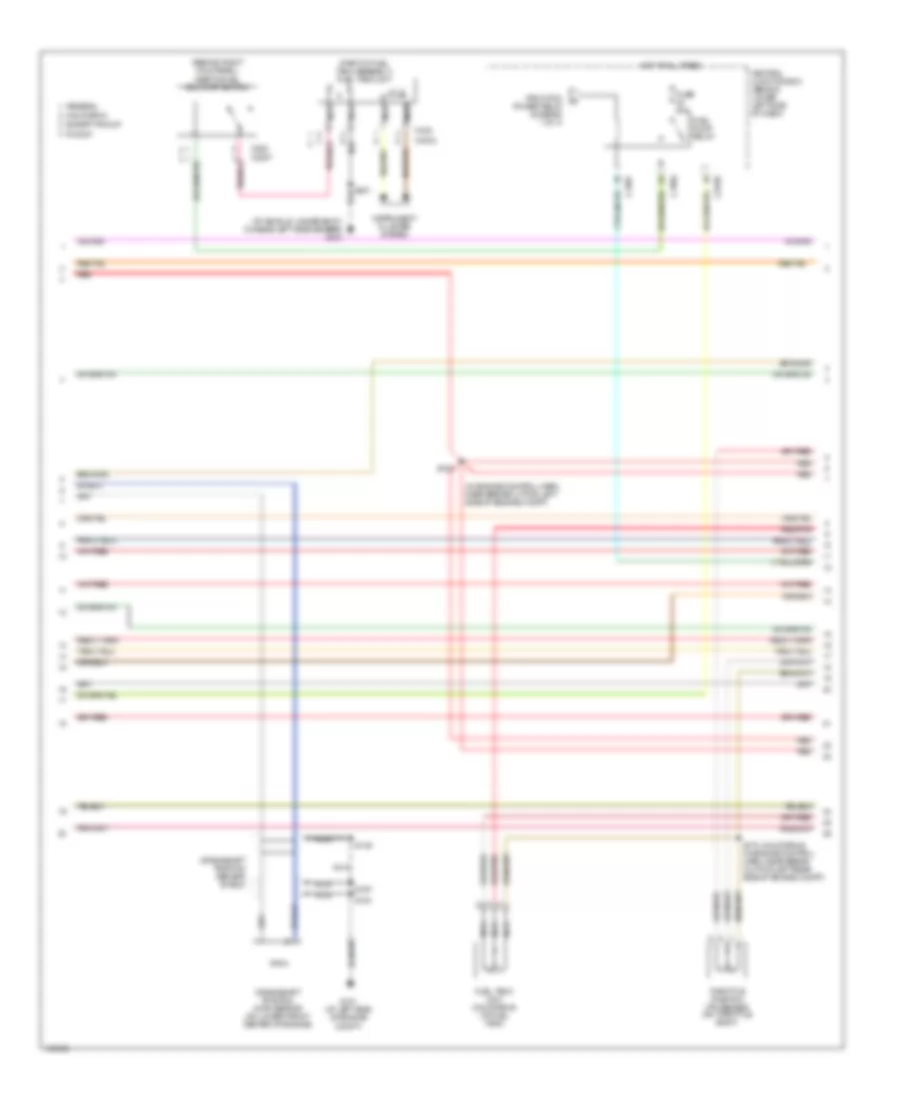 6.8L, Engine Performance Wiring Diagram (2 of 4) for Ford Excursion 2003