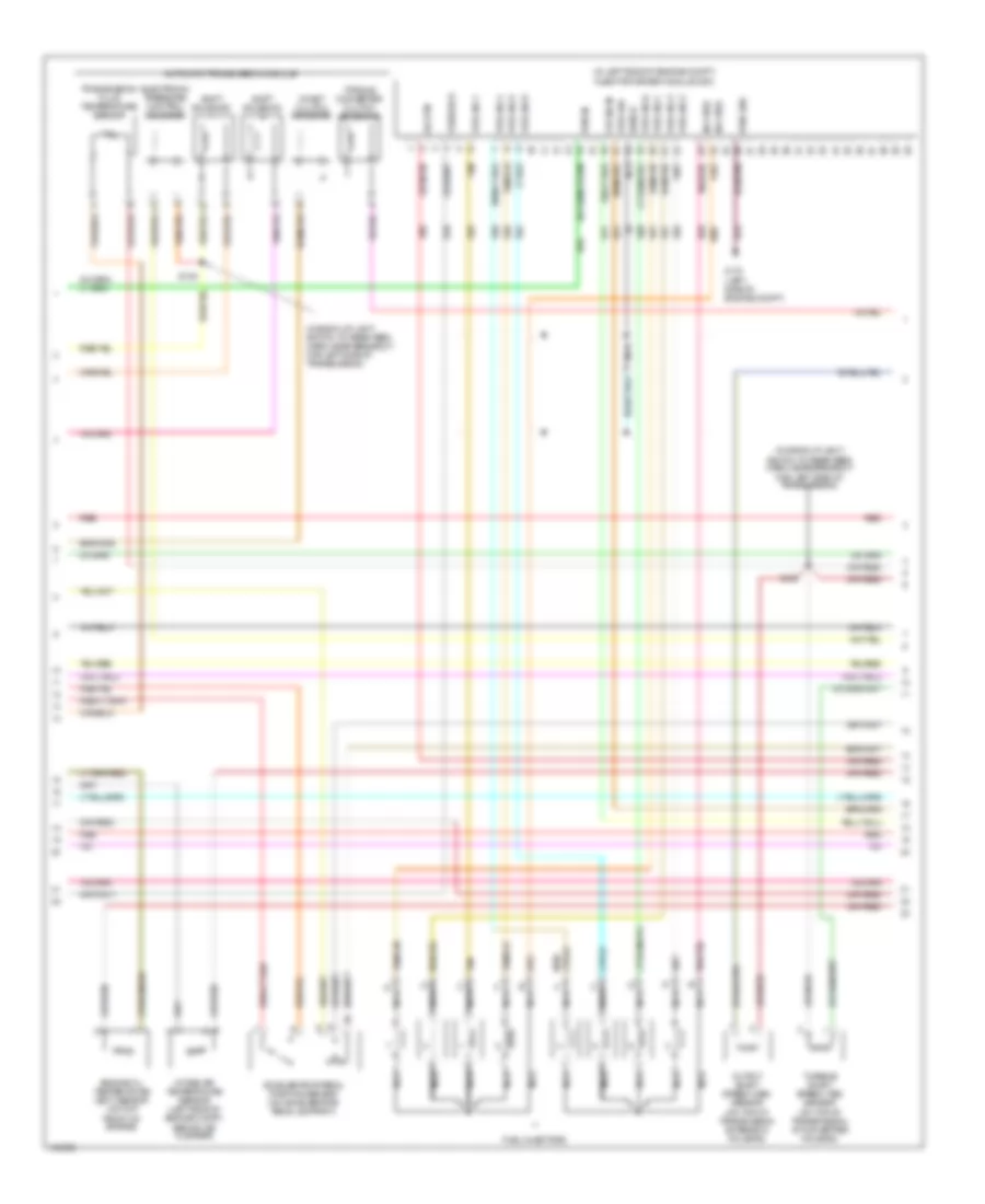 7.3L DI Turbo Diesel, Engine Performance Wiring Diagram, Federal (3 of 4) for Ford Excursion 2003