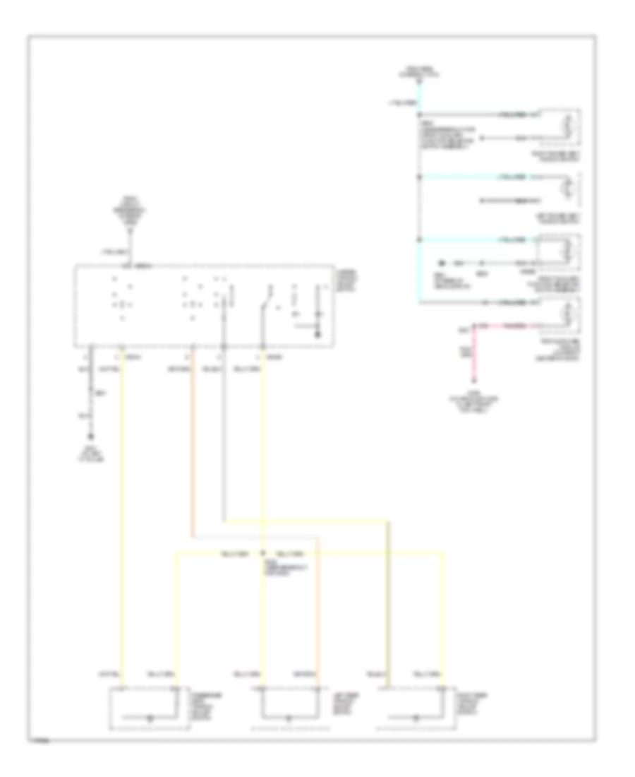 Instrument Illumination Wiring Diagram 2 of 2 for Ford Excursion 2003