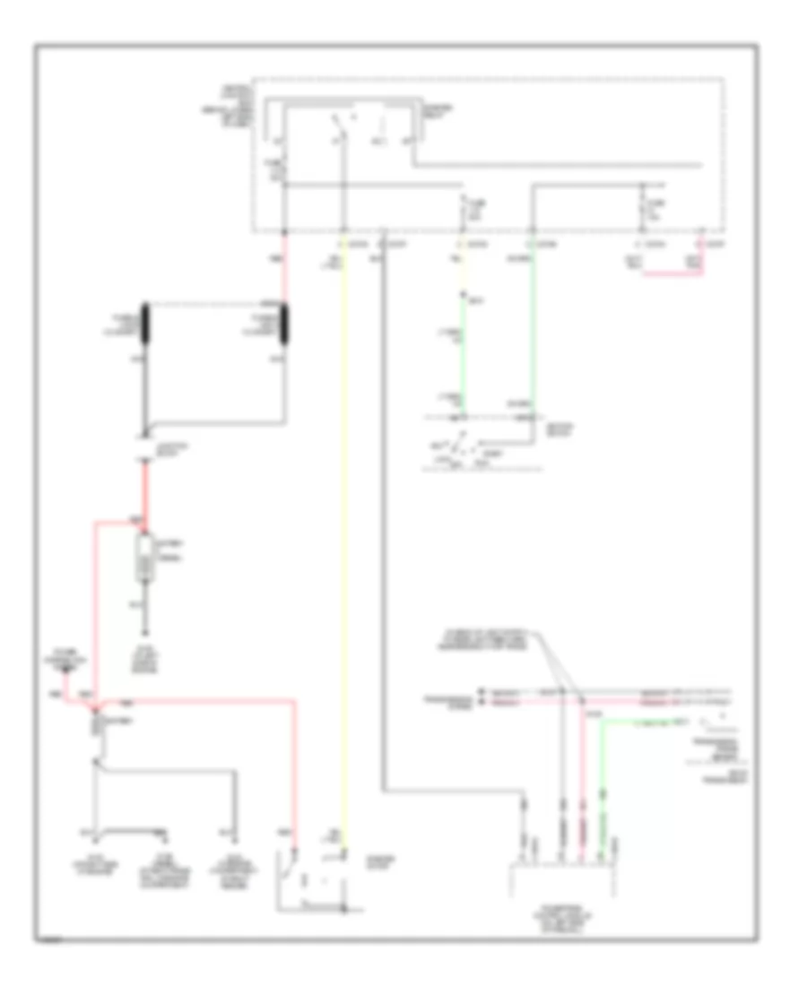 Starting Wiring Diagram 5 Speed A T for Ford Excursion 2003