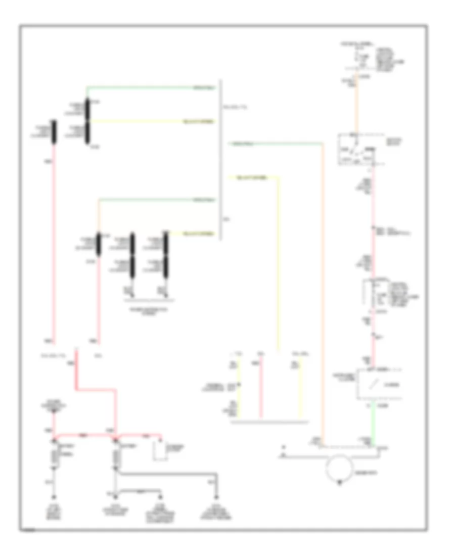 6 8L Charging Wiring Diagram without Dual Generators for Ford Excursion 2003