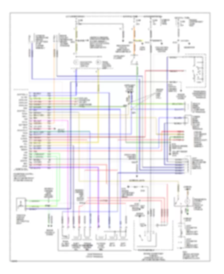 2 0L Transmission Wiring Diagram for Ford Probe 1997