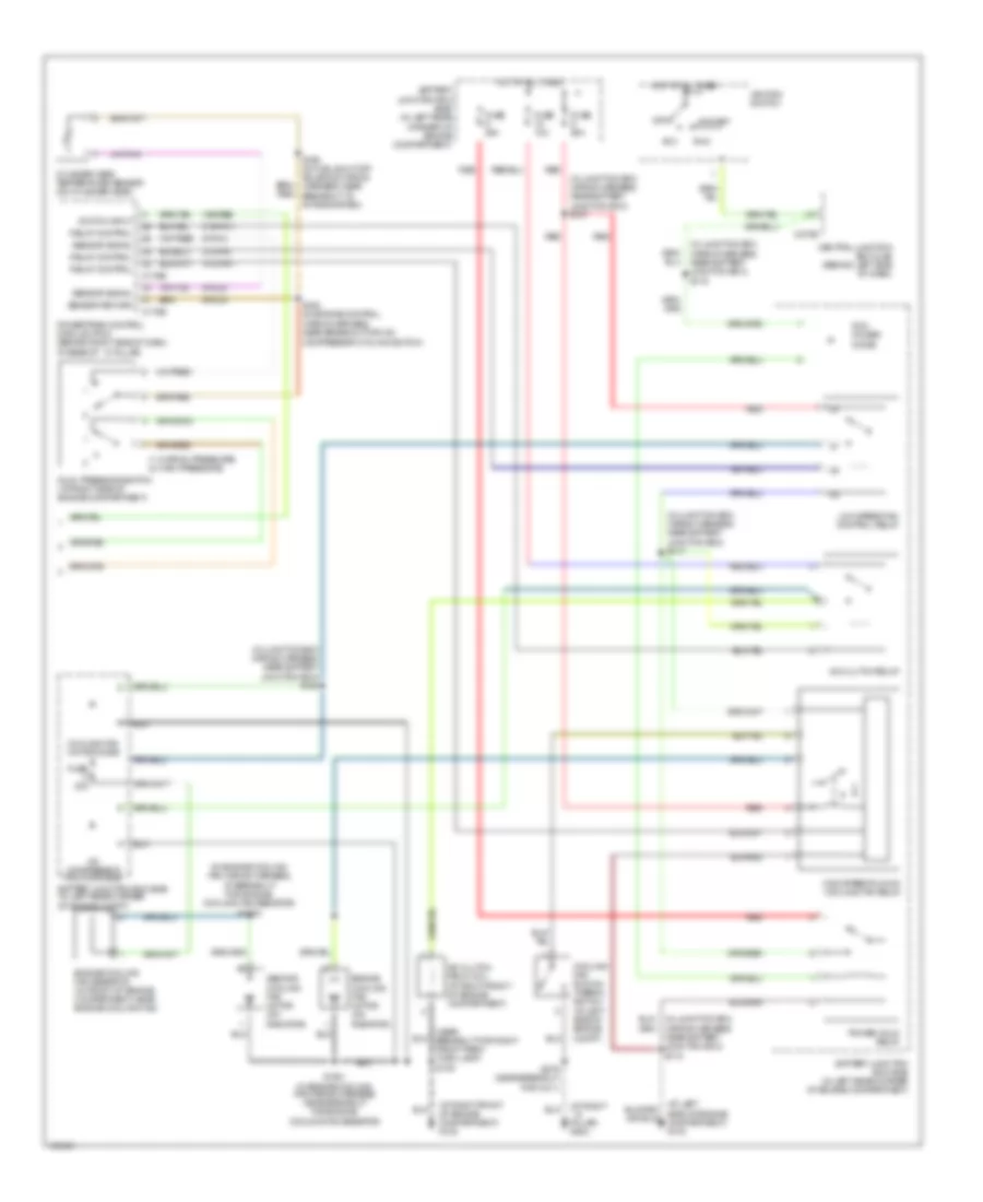 2 3L Manual A C Wiring Diagram 2 of 2 for Ford Focus LX 2004
