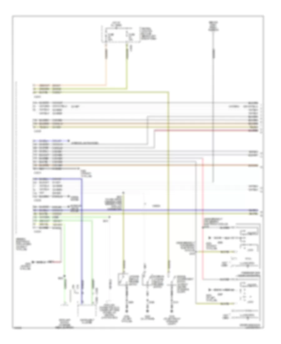 Forced Entry Wiring Diagram 1 of 2 for Ford Focus LX 2004