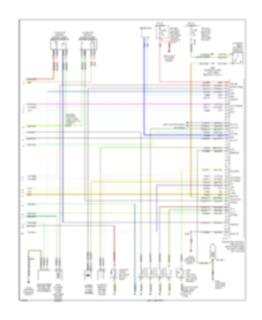 2.0L DOHC, Engine Performance Wiring Diagram, SVT (3 of 3) for Ford Focus LX 2004