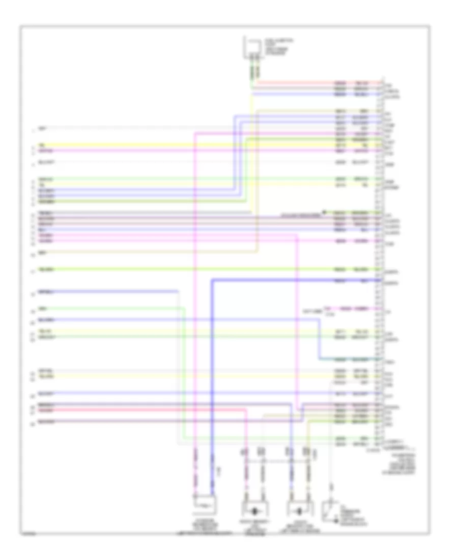 2.0L Turbo, Engine Performance Wiring Diagram (6 of 6) for Ford Explorer Limited 2014