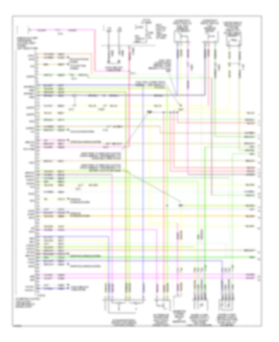 3.5L Turbo, Engine Performance Wiring Diagram (1 of 7) for Ford Explorer Limited 2014