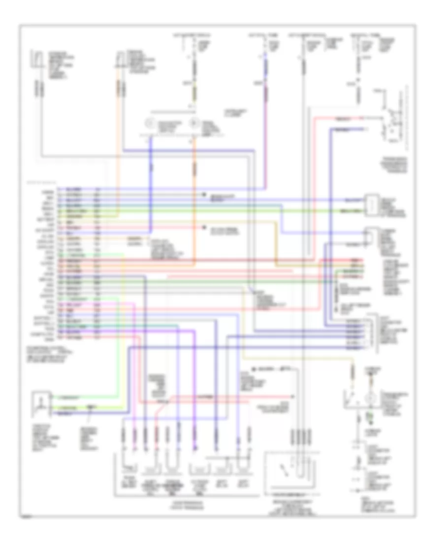 2 0L Transmission Wiring Diagram for Ford Probe SE 1995