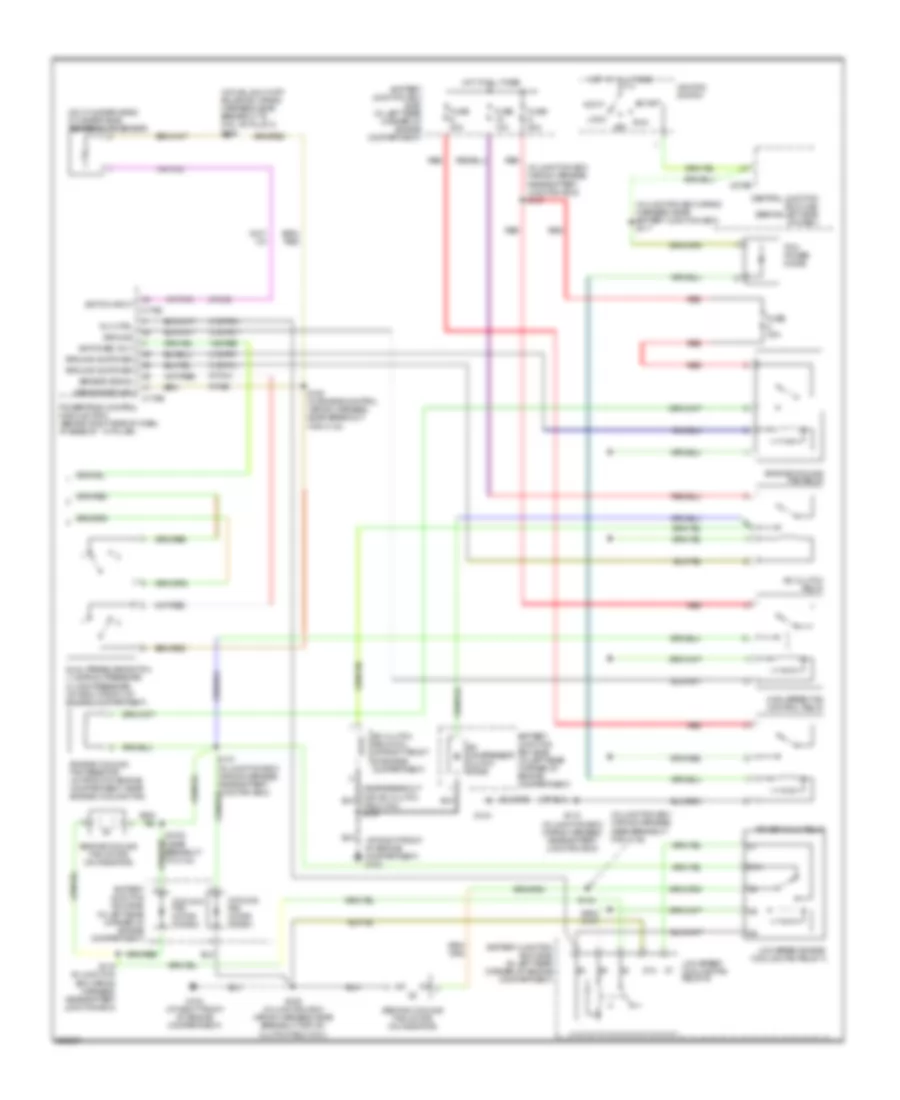 Manual AC Wiring Diagram (2 of 2) for Ford Focus ZX3 S 2005