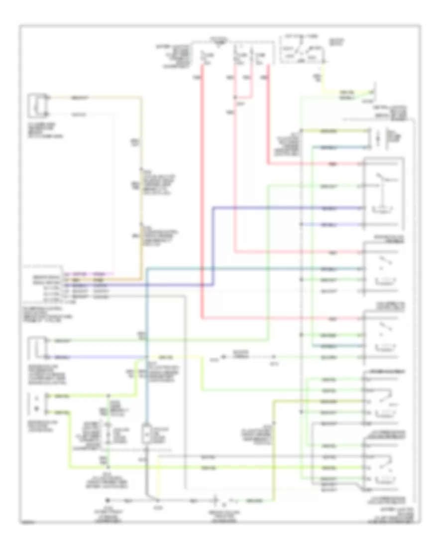 Cooling Fan Wiring Diagram for Ford Focus ZX3 S 2005