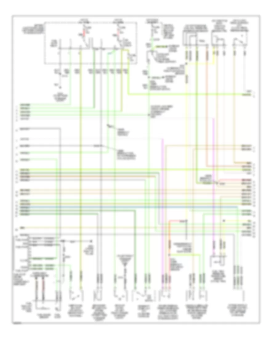 Engine Performance Wiring Diagram 2 of 4 for Ford Focus ZX3 S 2005