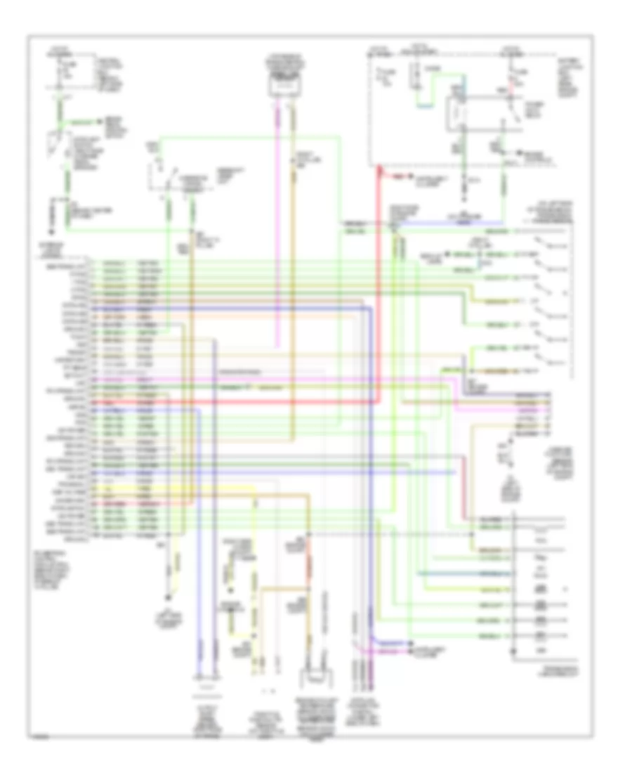 A T Wiring Diagram for Ford Focus LX 2001