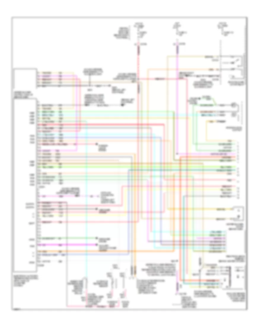 Automatic AC Wiring Diagram (1 of 2) for Ford Expedition 2003