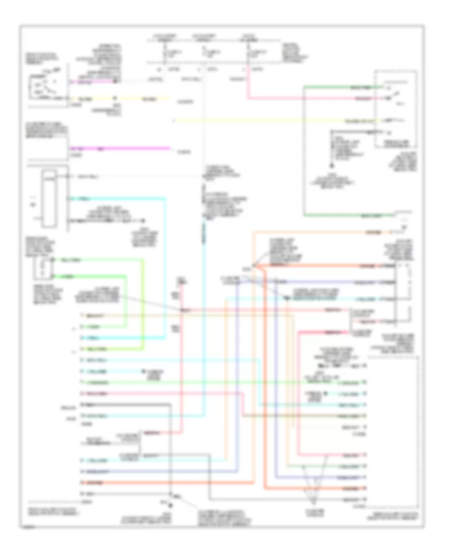 Auxiliary Heater-AC Wiring Diagram for Ford Expedition 2003