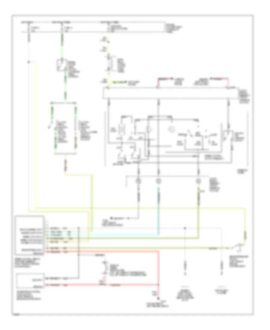 Cruise Control Wiring Diagram for Ford Ranger 1995