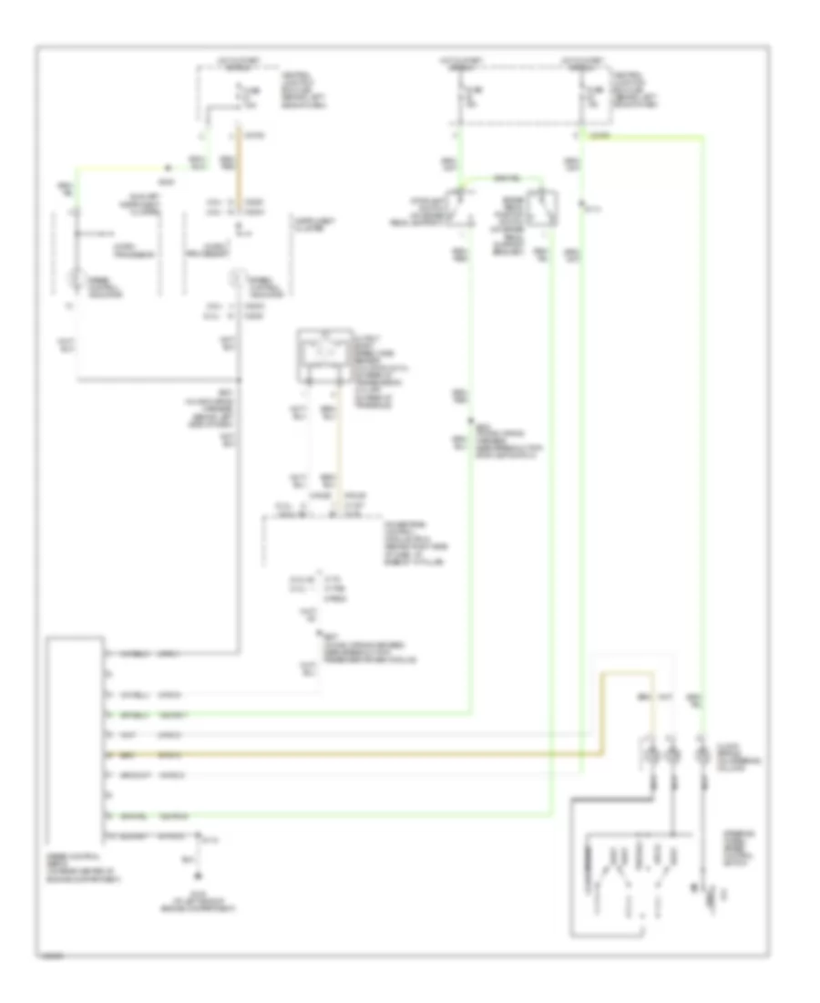 Cruise Control Wiring Diagram A T for Ford Focus SE 2004