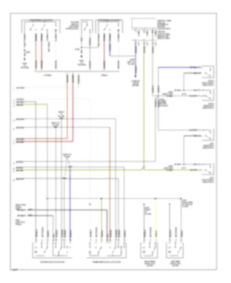 Forced Entry Wiring Diagram 2 of 2 for Ford Focus SE 2001