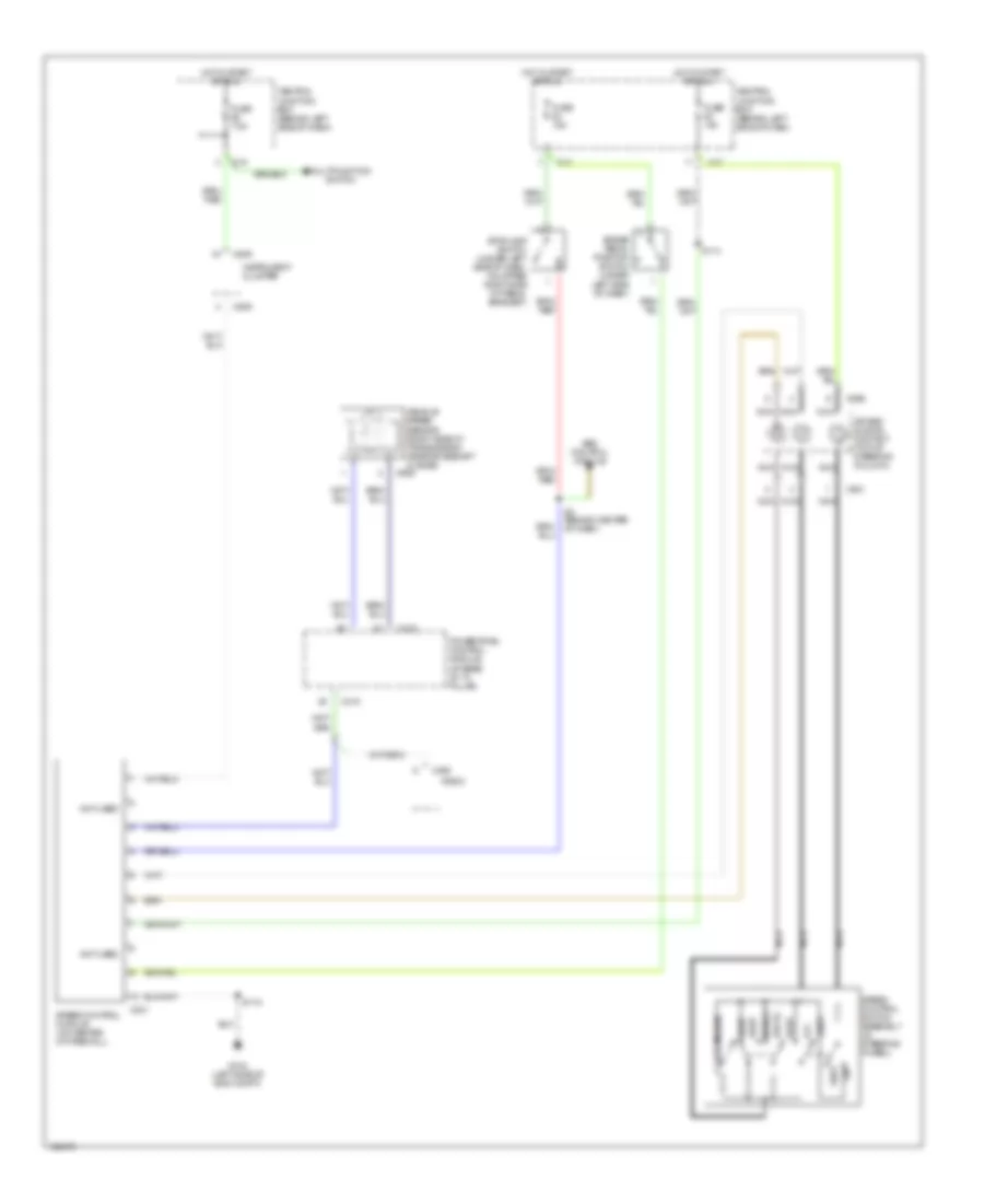 Cruise Control Wiring Diagram A T for Ford Focus SE 2001