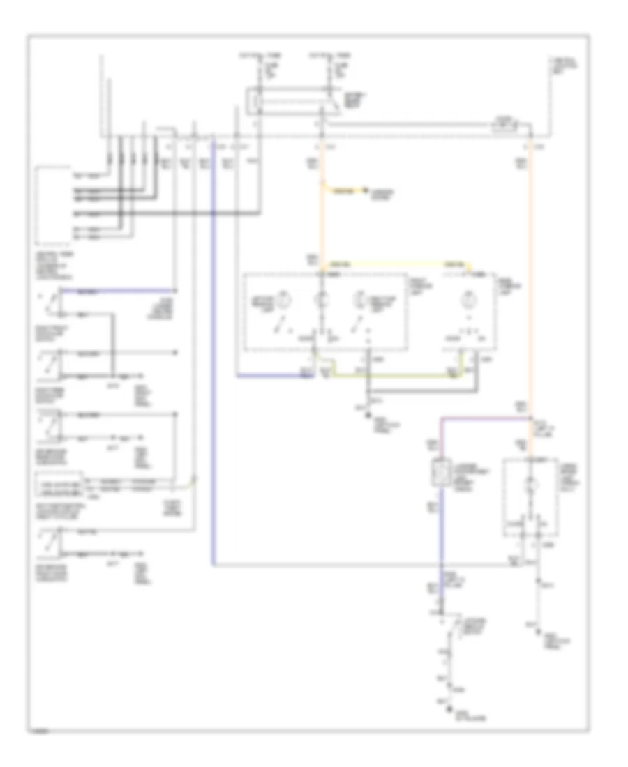 Courtesy Lamps Wiring Diagram for Ford Focus SE 2001