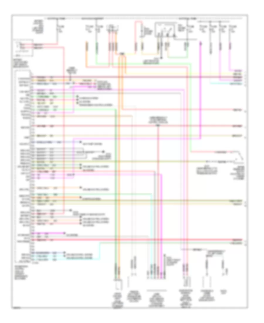 4 0L Engine Performance Wiring Diagram 1 of 4 for Ford Explorer 2003