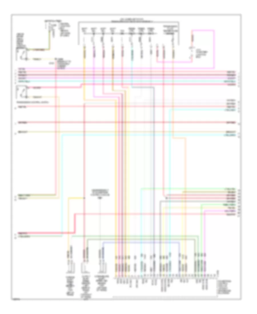 4.0L, Engine Performance Wiring Diagram (2 of 4) for Ford Explorer 2003