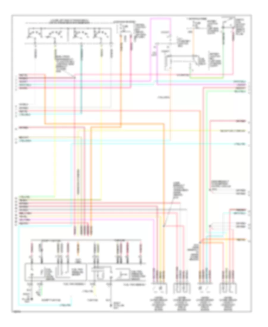 4.0L, Engine Performance Wiring Diagram (3 of 4) for Ford Explorer 2003