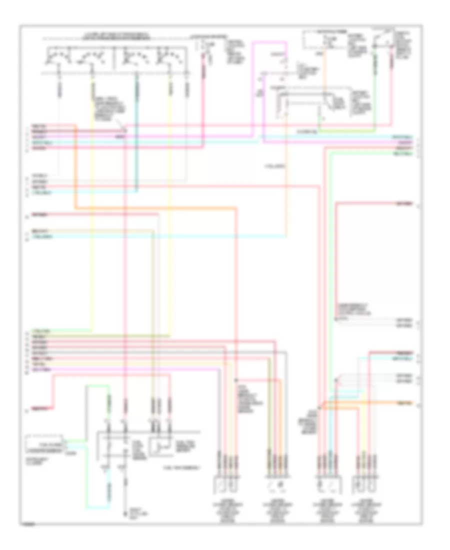 4.6L, Engine Performance Wiring Diagram (3 of 4) for Ford Explorer 2003