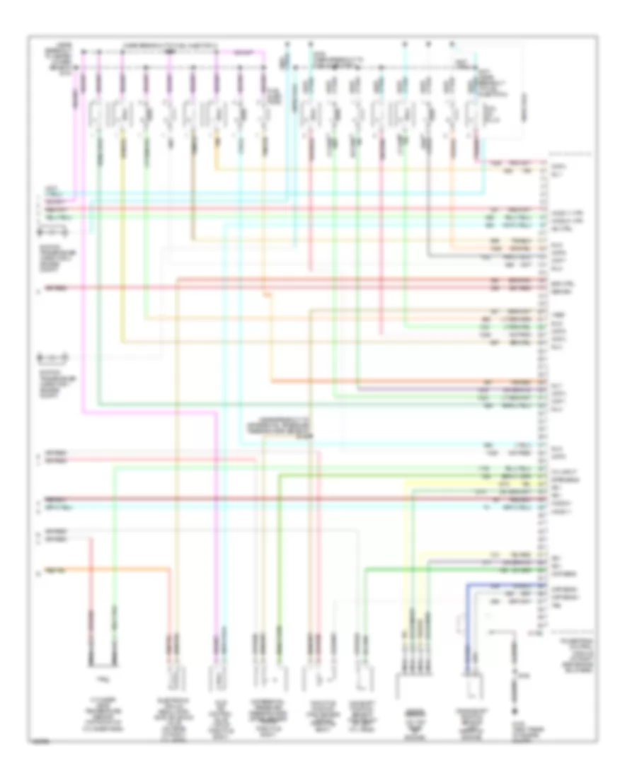 4.6L, Engine Performance Wiring Diagram (4 of 4) for Ford Explorer 2003