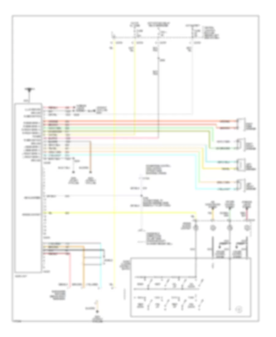 Premium Sound Radio Wiring Diagram for Ford Explorer 2003