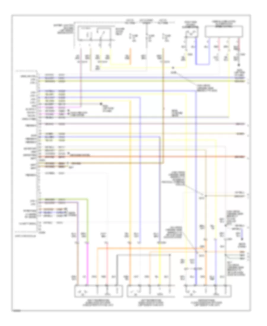 Automatic A C Wiring Diagram 1 of 3 for Ford Edge Sport 2012