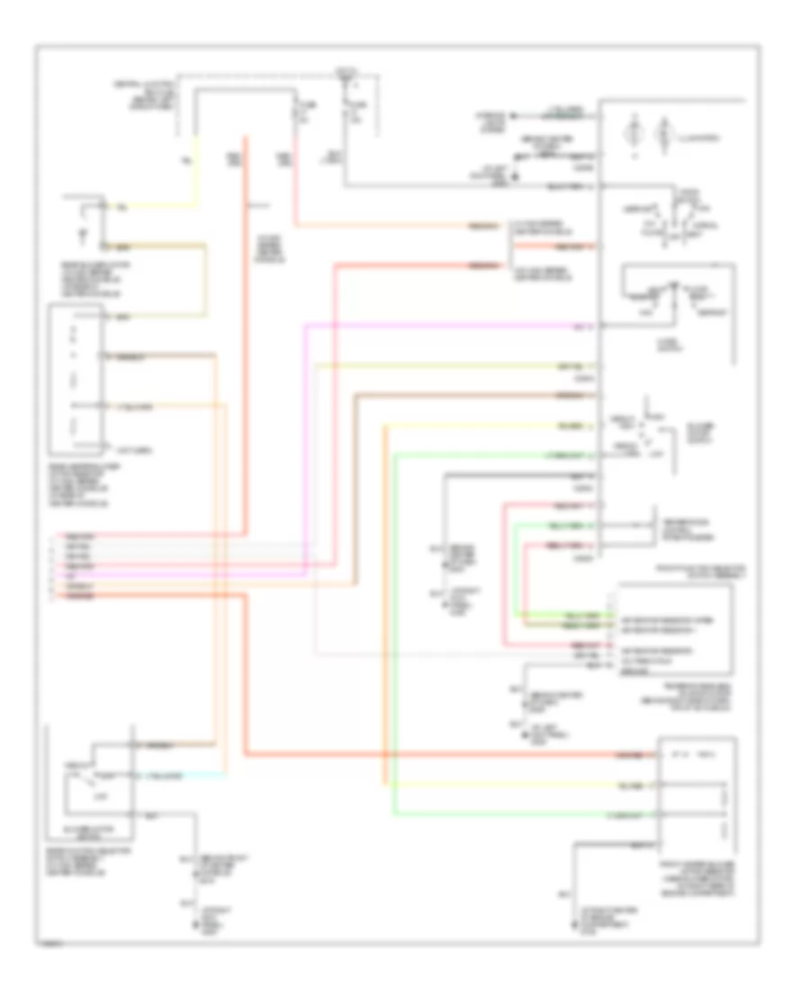 Manual AC Wiring Diagram (2 of 2) for Ford Explorer Sport 2003