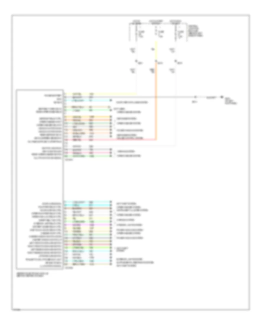 Body Control Modules Wiring Diagram for Ford Explorer Sport 2003