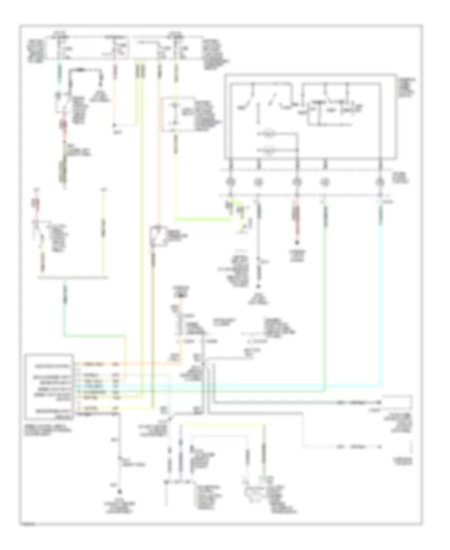 Cruise Control Wiring Diagram for Ford Explorer Sport 2003