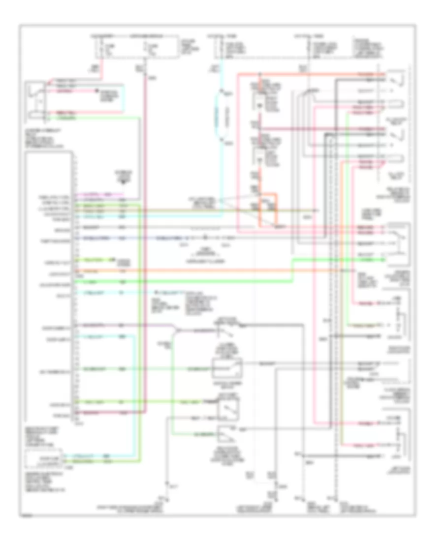 Anti theft Wiring Diagram for Ford Ranger 1997