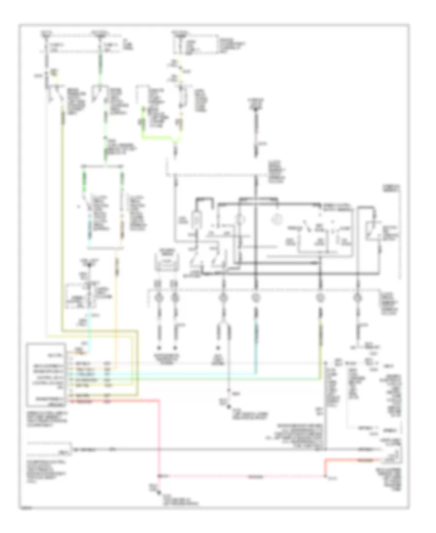 Cruise Control Wiring Diagram for Ford Ranger 1997