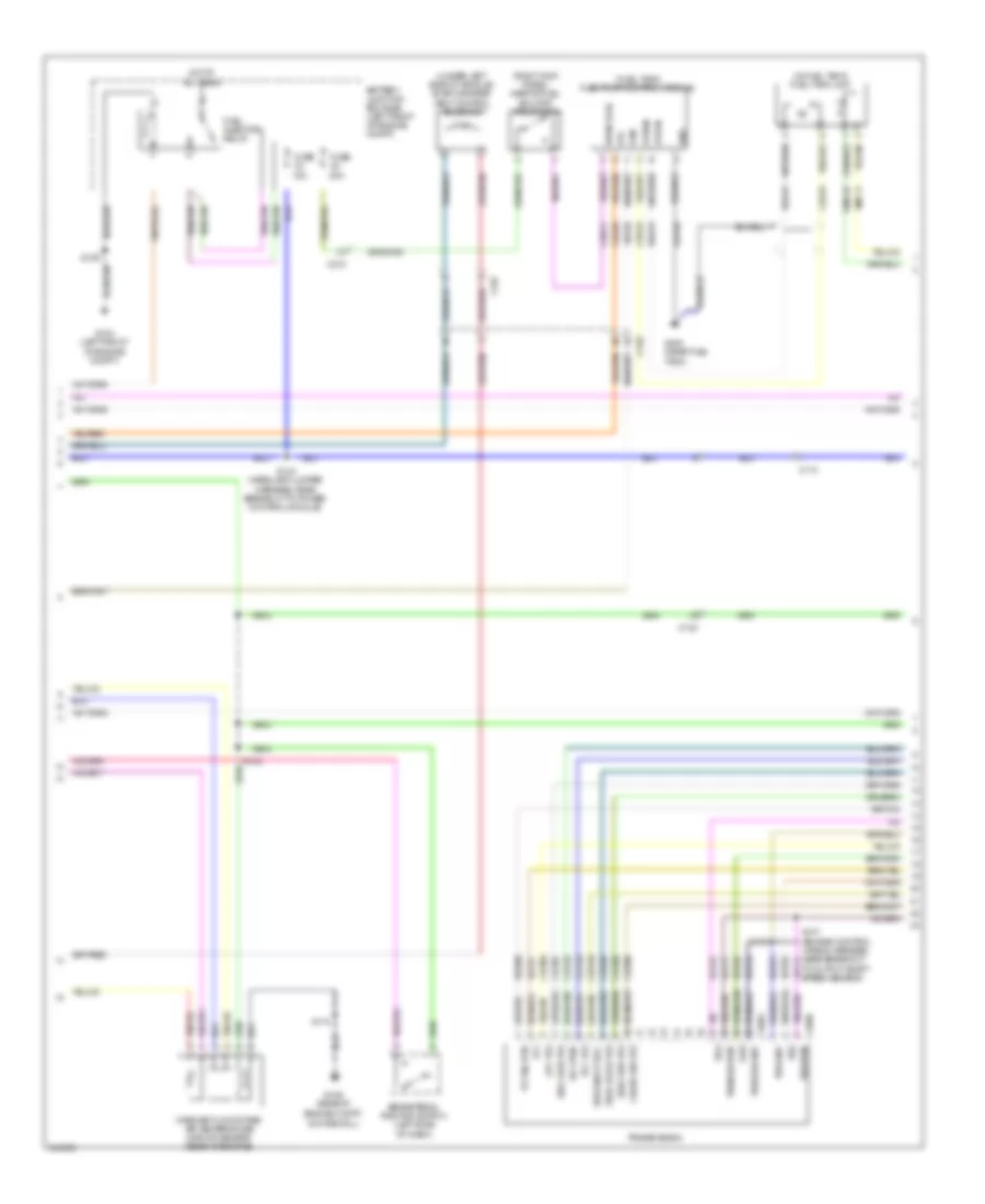 3.0L, Engine Performance Wiring Diagram (2 of 5) for Ford Escape Hybrid 2012