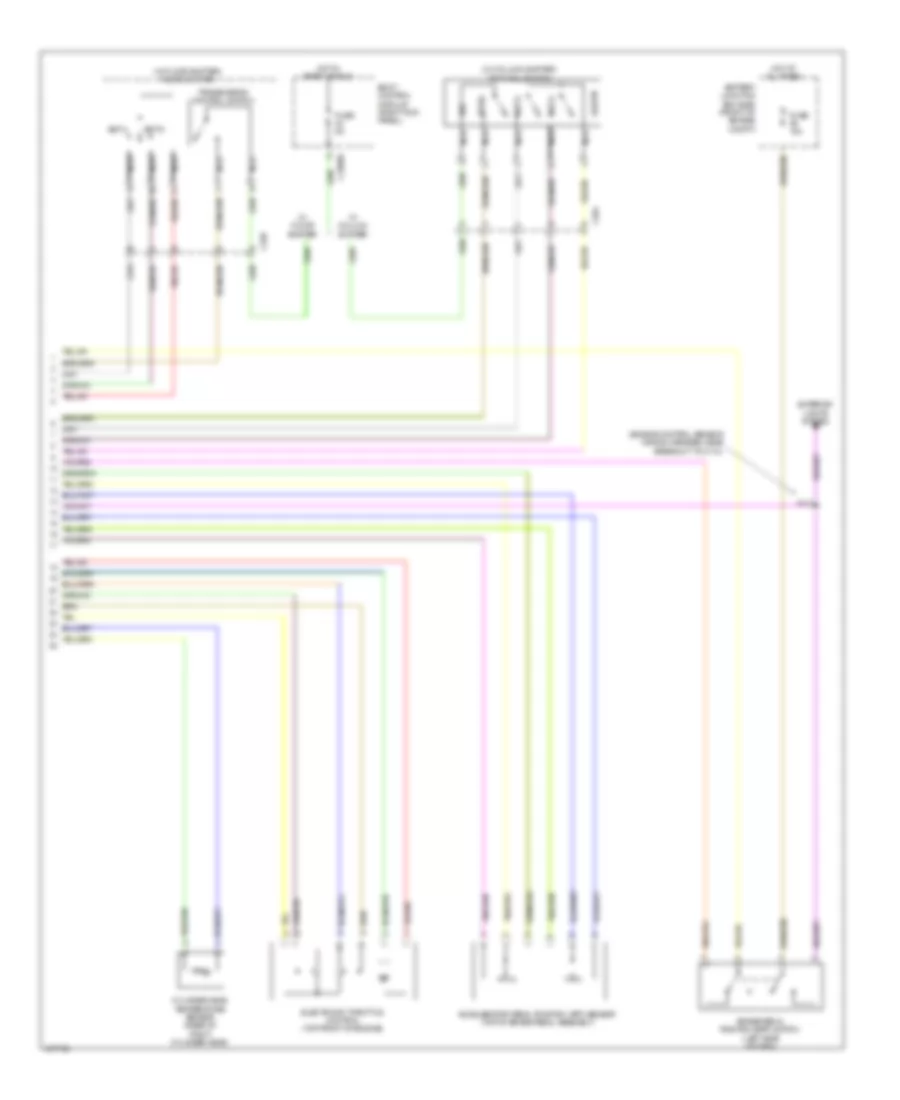 3.5L Turbo, AT Wiring Diagram (2 of 2) for Ford F-150 FX2 2014