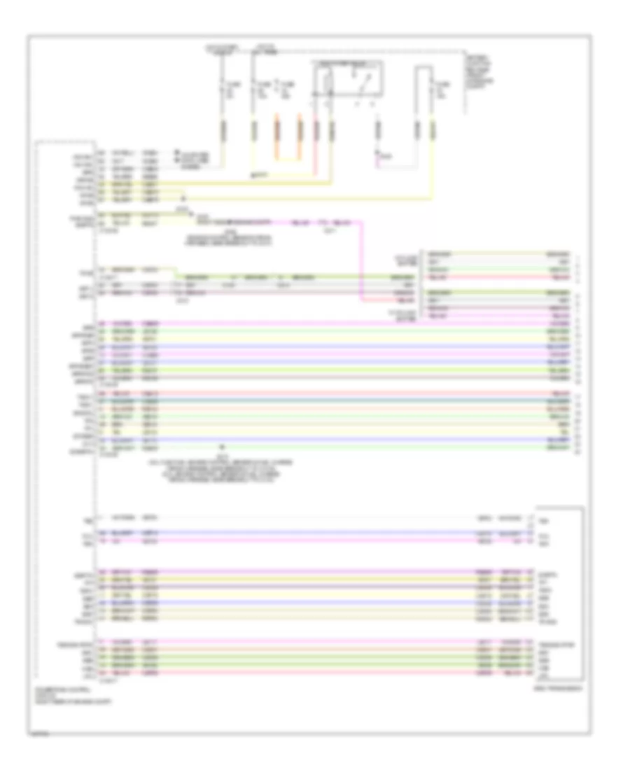 5.0L Flex Fuel, AT Wiring Diagram (1 of 2) for Ford F-150 FX2 2014