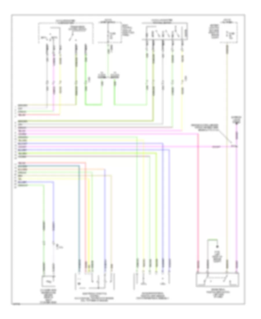 5.0L Flex Fuel, AT Wiring Diagram (2 of 2) for Ford F-150 FX2 2014