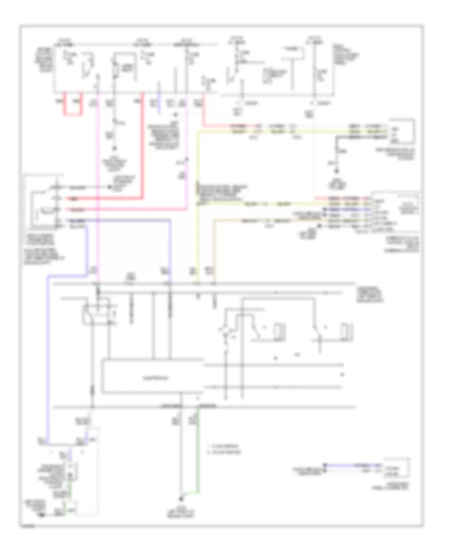 WiperWasher Wiring Diagram for Ford F-150 FX2 2014