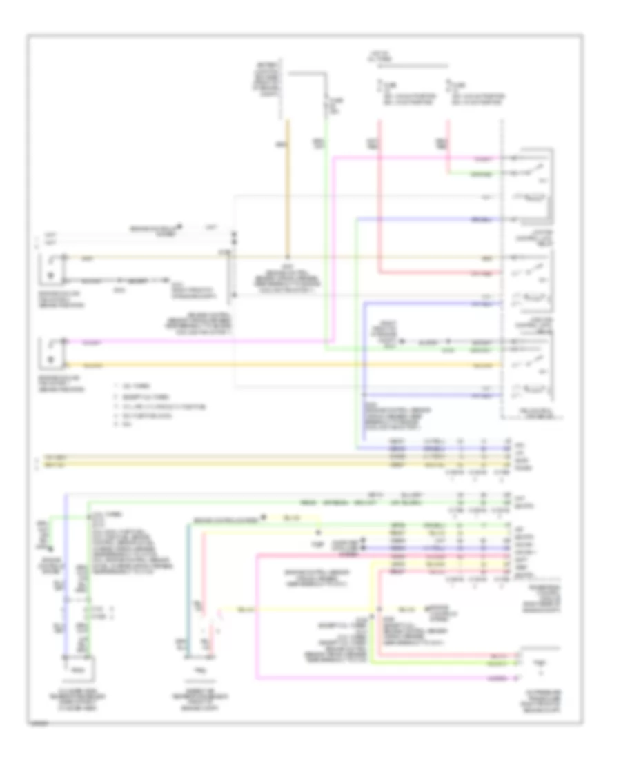 Manual AC Wiring Diagram, Base (3 of 3) for Ford F-150 FX2 2014