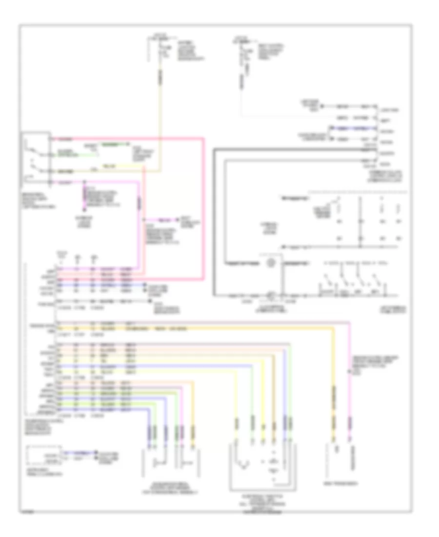 Cruise Control Wiring Diagram for Ford F-150 FX2 2014