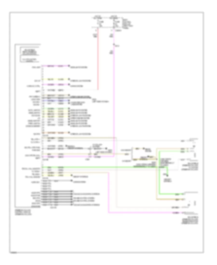 Power Steering Column Wiring Diagram for Ford F 150 FX2 2014