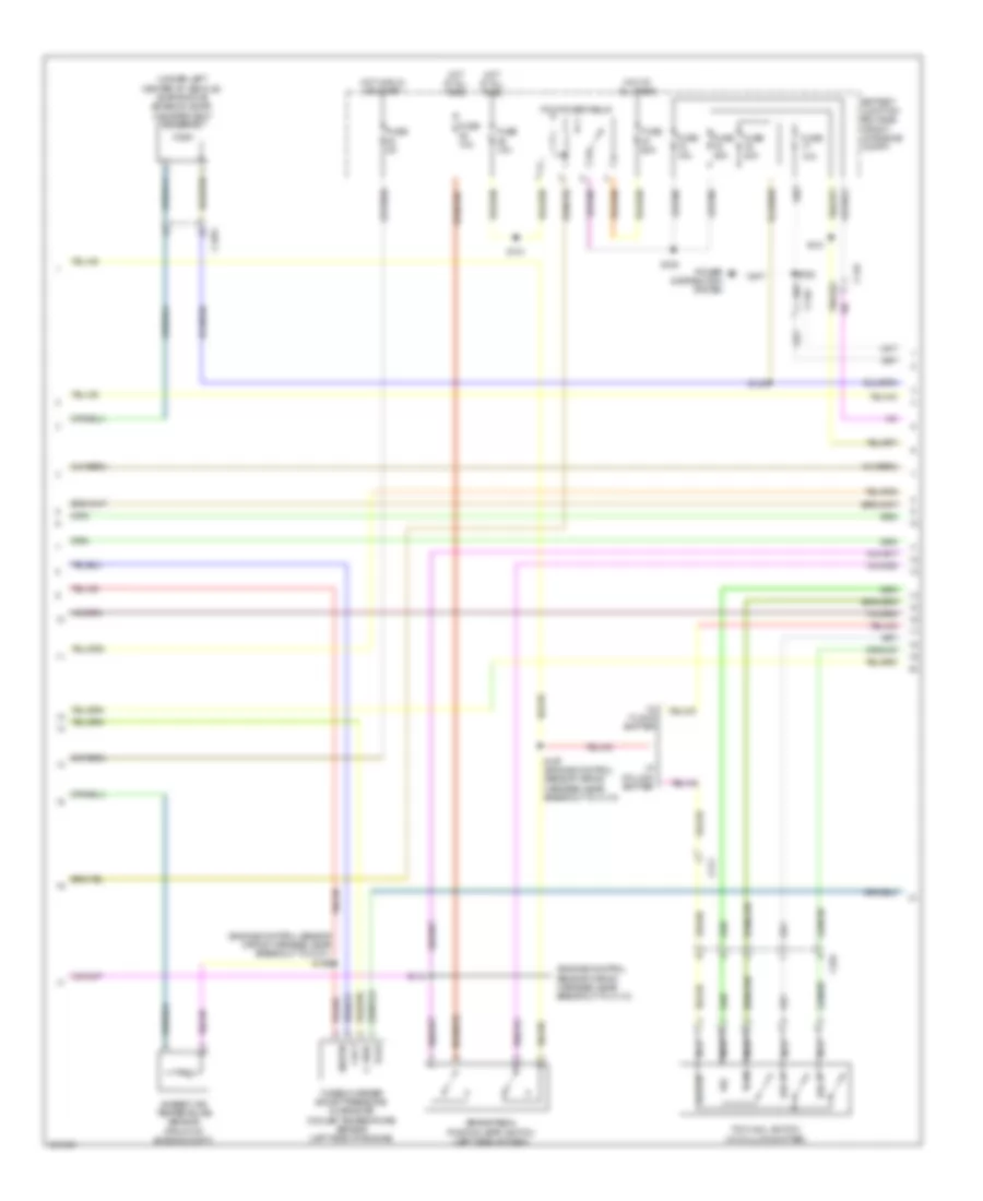 3.5L Turbo, Engine Performance Wiring Diagram (2 of 6) for Ford F-150 FX2 2014