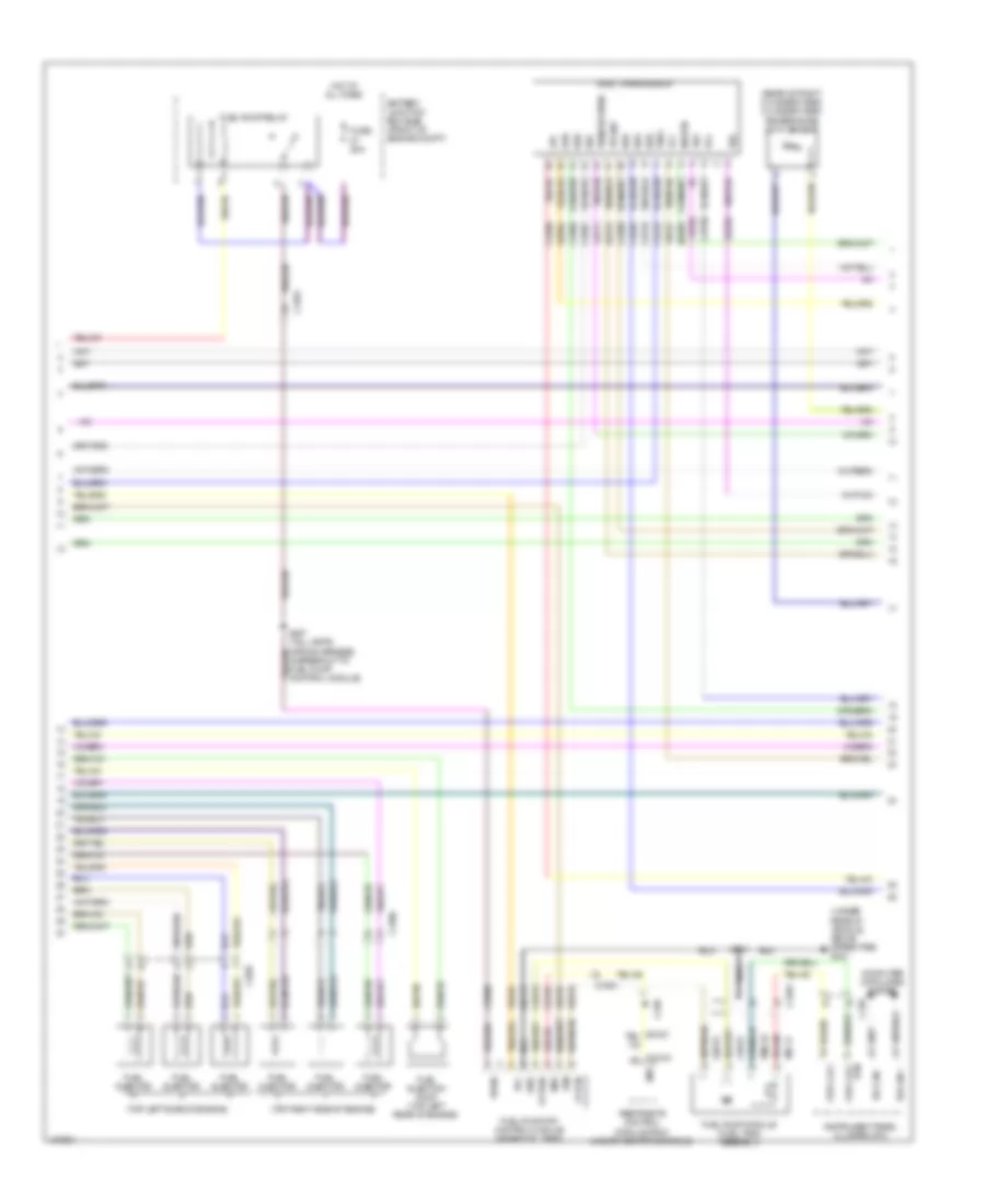 3.5L Turbo, Engine Performance Wiring Diagram (4 of 6) for Ford F-150 FX2 2014