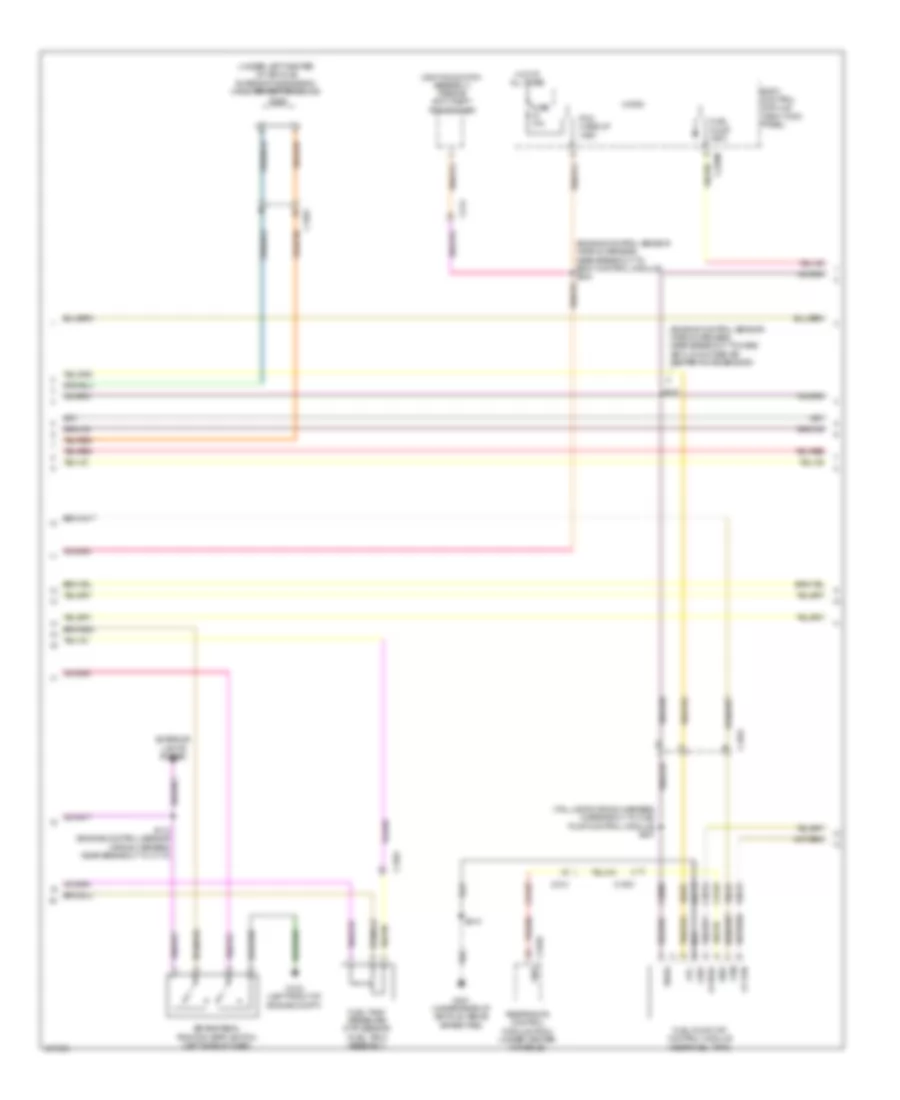 6.2L, Engine Performance Wiring Diagram (2 of 6) for Ford F-150 FX2 2014