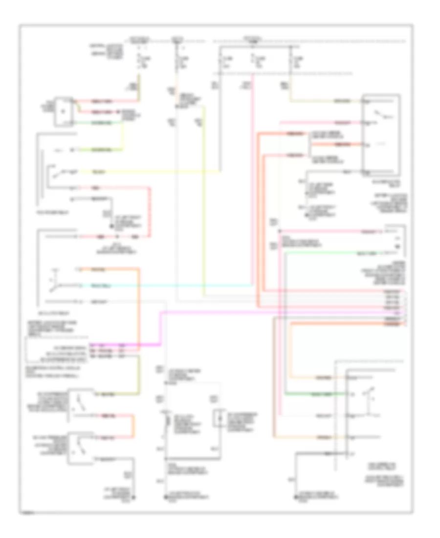 Manual A C Wiring Diagram 1 of 2 for Ford Explorer Sport Trac 2003