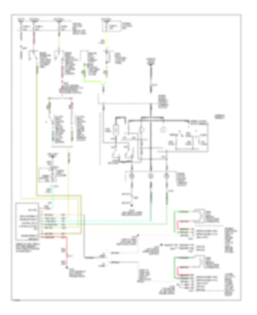 Cruise Control Wiring Diagram for Ford Ranger 1999