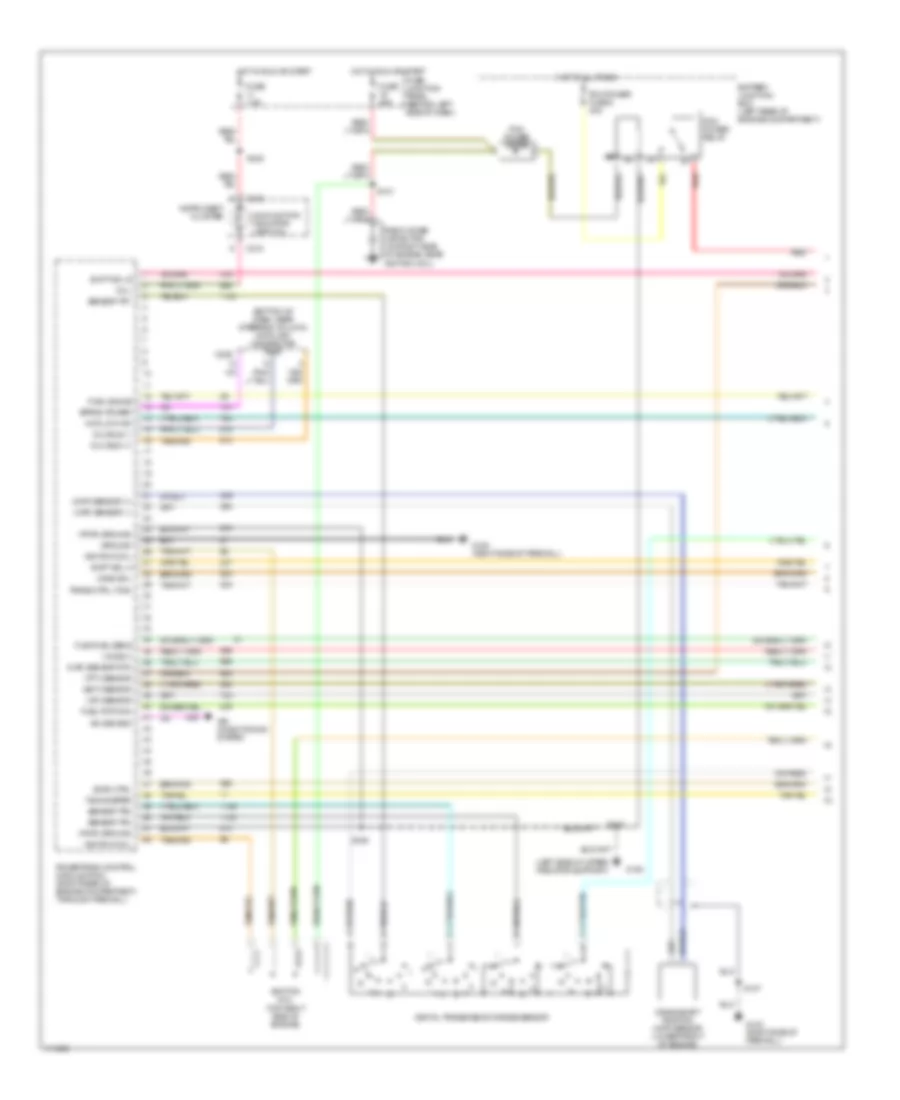 3.0L, Engine Performance Wiring Diagrams (1 of 4) for Ford Ranger 1999