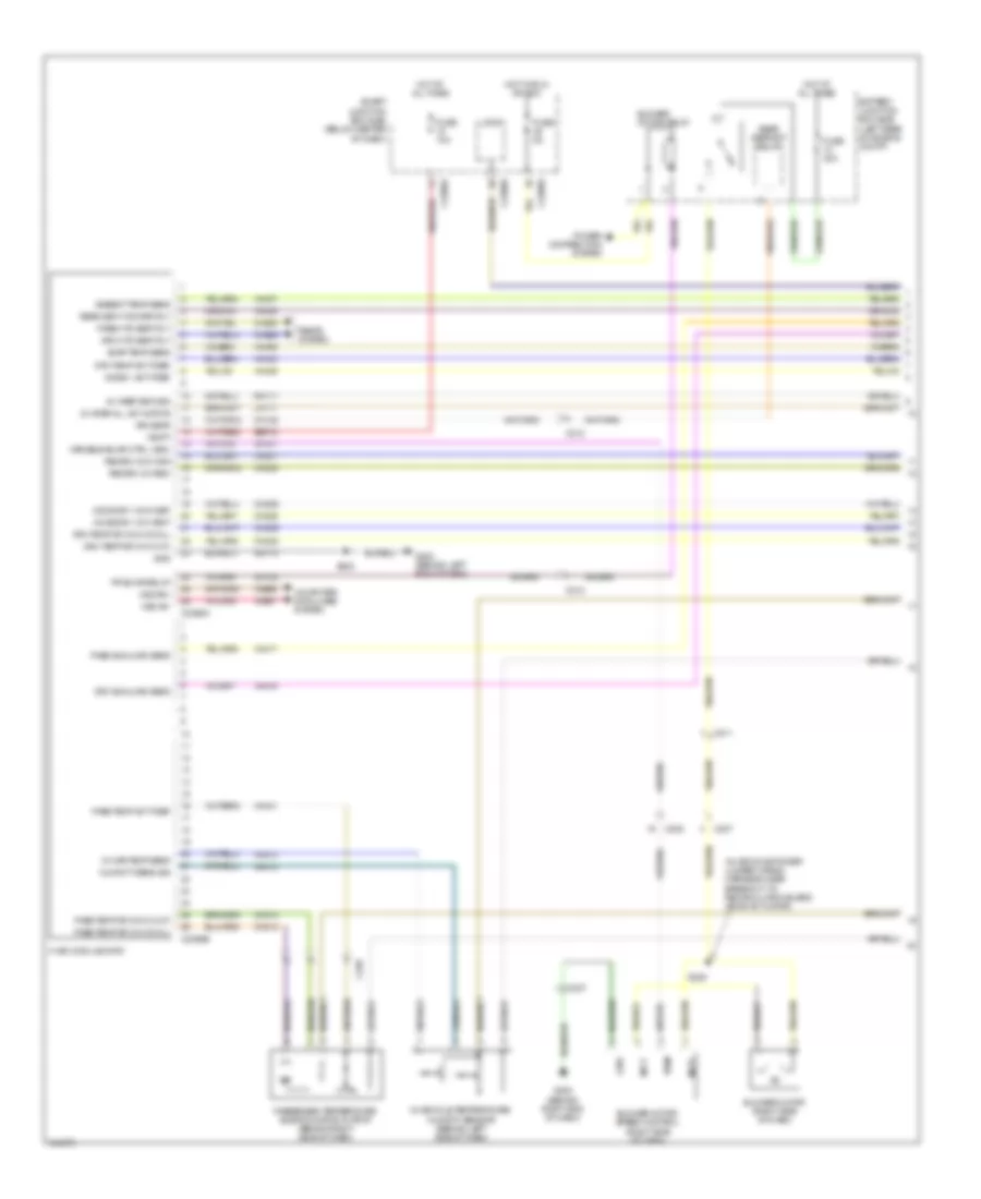 Automatic AC Wiring Diagram, Hybrid (1 of 4) for Ford Escape Hybrid Limited 2012